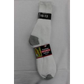 Cotton Plus Men's White Premium Sports Socks